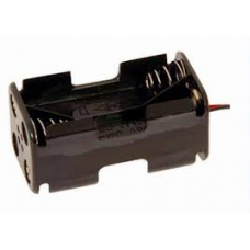 4 X AA Square Battery Holder